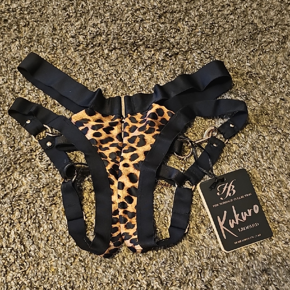 Honey Birdette Kukuro Leopard Panties